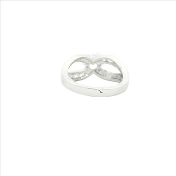 NO RESERVE 3.65 Ct Cubic Zirconia 925 Sterling Silver Ring
