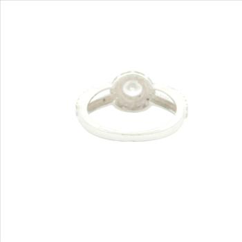NO RESERVE 3.93 Ct Cubic Zirconia 925 Sterling Silver Ring