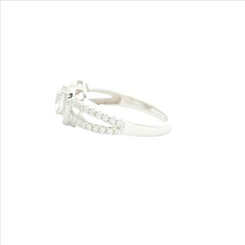 NO RESERVE 3.93 Ct Cubic Zirconia 925 Sterling Silver Ring
