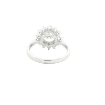 NO RESERVE 4.22 Ct Cubic Zirconia 925 Sterling Silver Ring