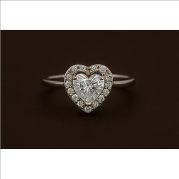 NO RESERVE 4.23 Ct Cubic Zirconia 925 Sterling Silver Ring