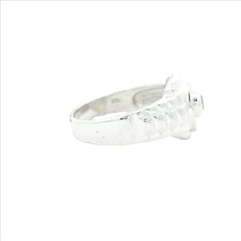 NO RESERVE 4.86 Ct Cubic Zirconia 925 Sterling Silver Ring