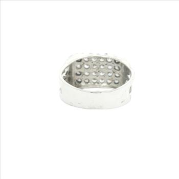 NO RESERVE 5.40 Ct Cubic Zirconia 925 Sterling Silver Ring