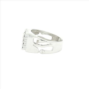 NO RESERVE 5.40 Ct Cubic Zirconia 925 Sterling Silver Ring