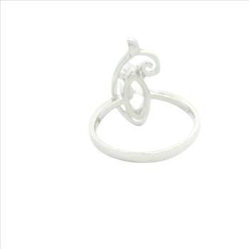 NO RESERVE 5.60 Ct Cubic Zirconia 925 Sterling Silver Ring