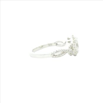 NO RESERVE 6.21 Ct Cubic Zirconia 925 Sterling Silver Ring