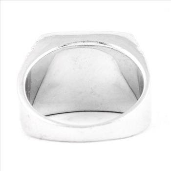 NO RESERVE 9.16 Ct Cubic Zirconia 925 Sterling Silver Ring