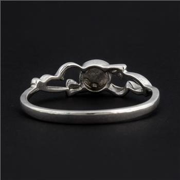 No Reserve 925 Sterling Silver 0.00 Ct Plain Ring 6 US Ring Size