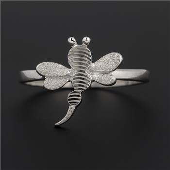 No Reserve 925 Sterling Silver 0.00 Ct Plain Ring 6.5