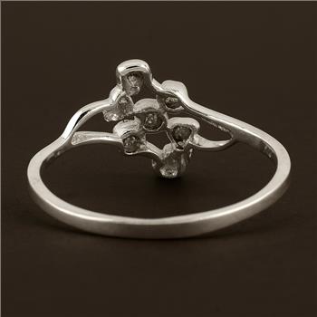 No Reserve 925 Sterling Silver 0.00 Ct Plain Ring 7 US Ring Size