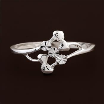 No Reserve 925 Sterling Silver 0.00 Ct Plain Ring 7 US Ring Size