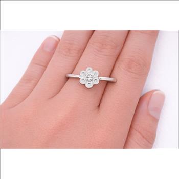 No Reserve 925 Sterling Silver 0.00 Ct Plain Ring 7 US Ring Size