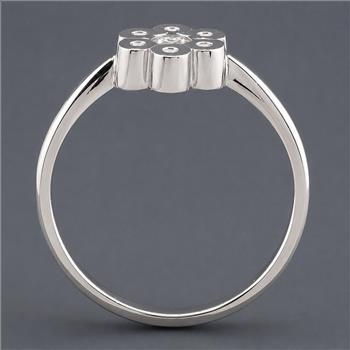 No Reserve 925 Sterling Silver 0.00 Ct Plain Ring 7 US Ring Size