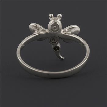 No Reserve 925 Sterling Silver 0.00 Ct Plain Ring 8 US Ring Size