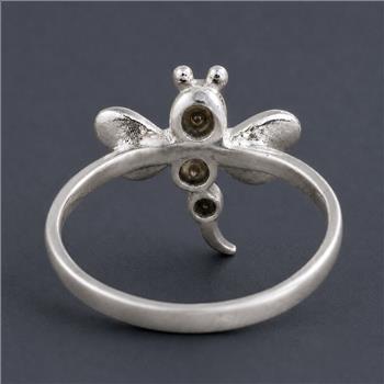 No Reserve 925 Sterling Silver Plain Ring 8 US Ring Size