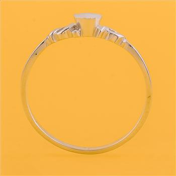 No Reserve 925 Sterling Silver 0.00 Ct Plain Ring