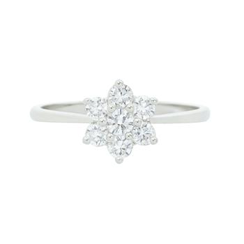 No Reserve 925 Sterling Silver 1.25 Ct Cubic Zirconia Ring 5 US Ring Size