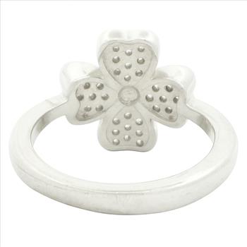 No Reserve 925 Sterling Silver 1.44 Ct Cubic Zirconia Ring