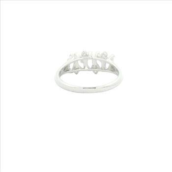 No Reserve 925 Sterling Silver 3.35 Ct Cubic Zirconia Ring