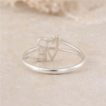 No Reserve 925 Sterling Silver Solid Ring 11 US Ring Size