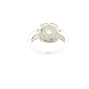NO RESERVE 9.44 Ct Cubic Zirconia 925 Sterling Silver Ring