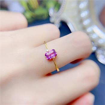 NO RESERVE Garnet 925 Sterling Silver Ring