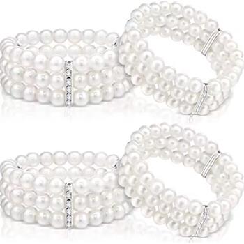 NO RESERVE Imitation Pearl Gold Plated Brass Necklace