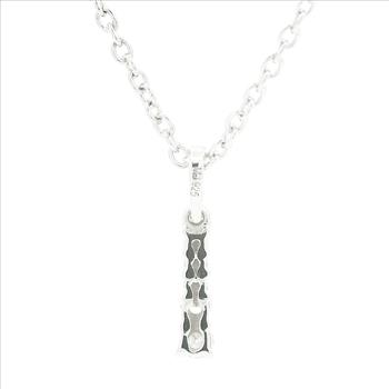 NO RESERVE0.25 Ct Round Lab Grown Diamond 925 Silver Pendant