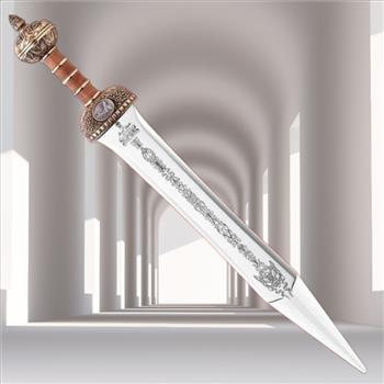 Julius Caesar Gladius 421 Stainless Steel Sword of Rome: Unleash Your Inner Gladiator!