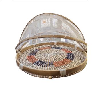 Picnic Natural Bamboo Food Cover