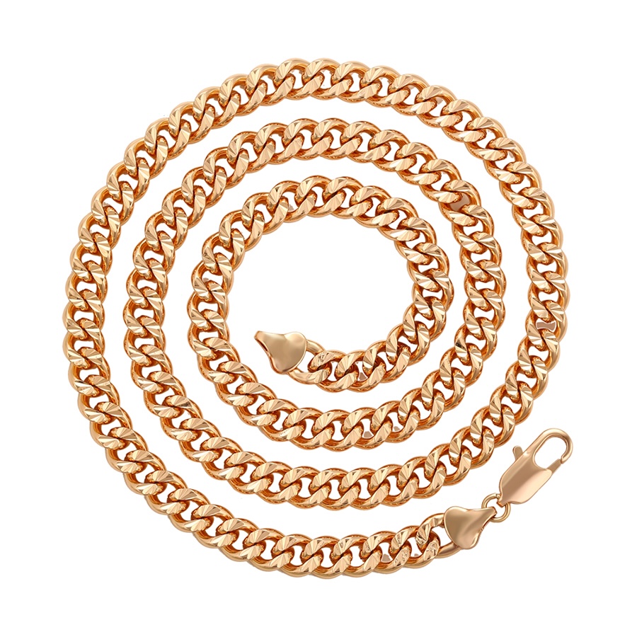 Cuban Link 7.0mm 18K Gold Plated Necklace