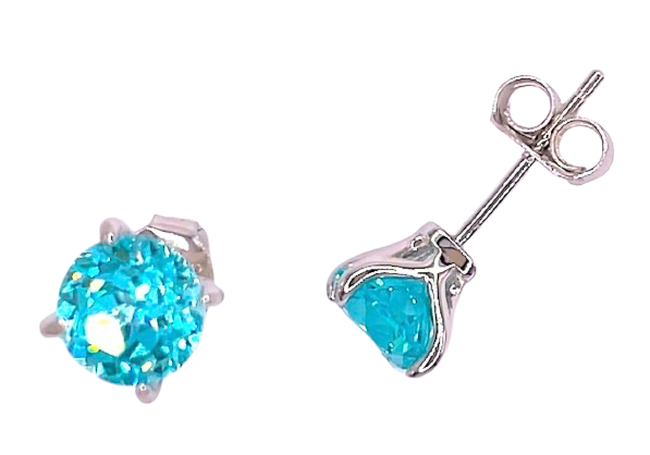 Lab Grown Parabia 1.85ct Stud Earrings