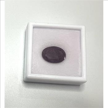Natural Ruby Unmounted 12.6 Carat Oval Cut Gemstone 