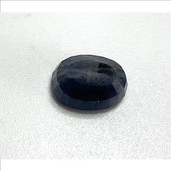 Natural Blue Sapphire Unmounted 8.4 Carat Oval Cut Gemstone