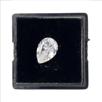 Moissanite Unmounted 3.0ct Pear Cut Stone