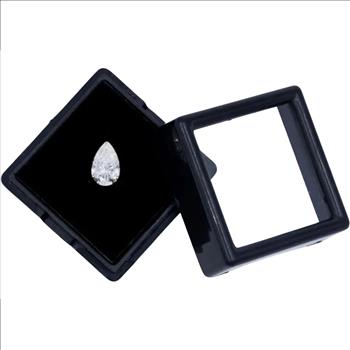 Moissanite Unmounted 3.0ct Pear Cut Stone