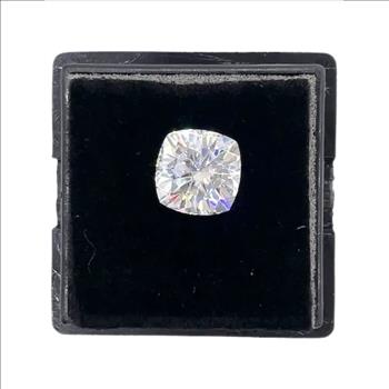 Moissanite Unmounted 1.0ct Cushion Cut Stone