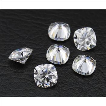 Moissanite Unmounted 1.0ct Cushion Cut Stone