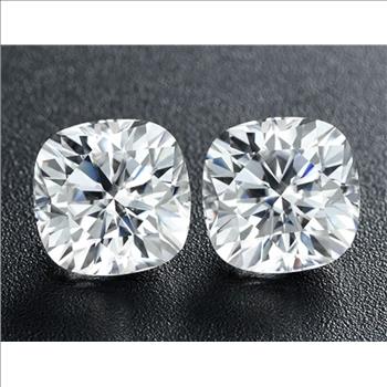 Moissanite Unmounted 1.0ct Cushion Cut Stone
