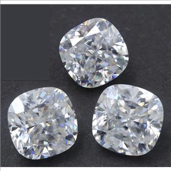 Moissanite Unmounted 1.0ct Cushion Cut Stone