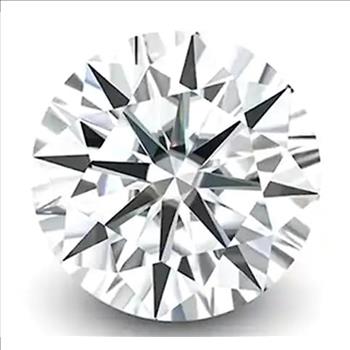 Moissanite Unmounted 1.0ct Round Stone