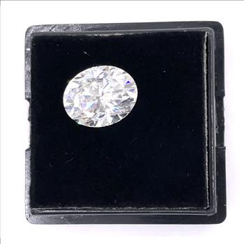 Moissanite Unmounted 4.0ct Oval Stone