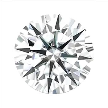 Moissanite Unmounted 3.0ct Round Stone