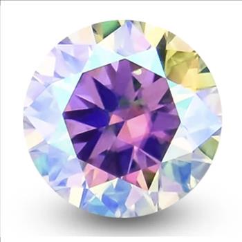 Moissanite Lab Diamond Unmounted 5.0ct Aurora Round Stone