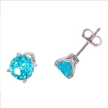 Lab Grown Parabia 1.85ct Stud Earrings