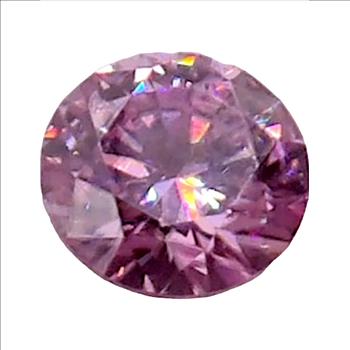 Moissanite Unmounted 1.0ct Sakura Pink Round Stone