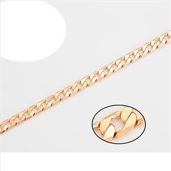 Cuban Link 7.0mm 14K Gold Plated Necklace