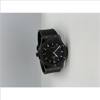 Hublot Classic Fusion, Ceramic & Carbon Fiber, 45mm, 511.CM.1770.RX, Carbon Fiber Dial, Complete Set 2018