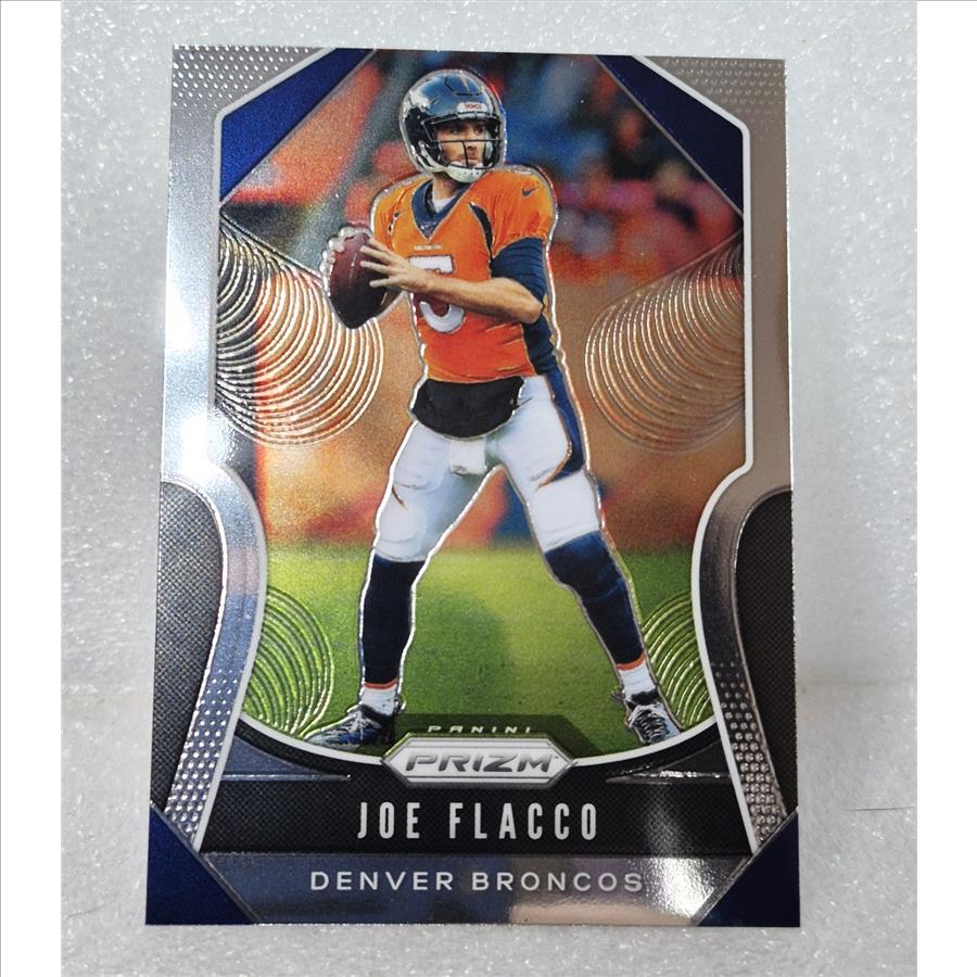 2019 Panini Prizm JOE FLACCO Silver #202 Broncos, Browns QB
