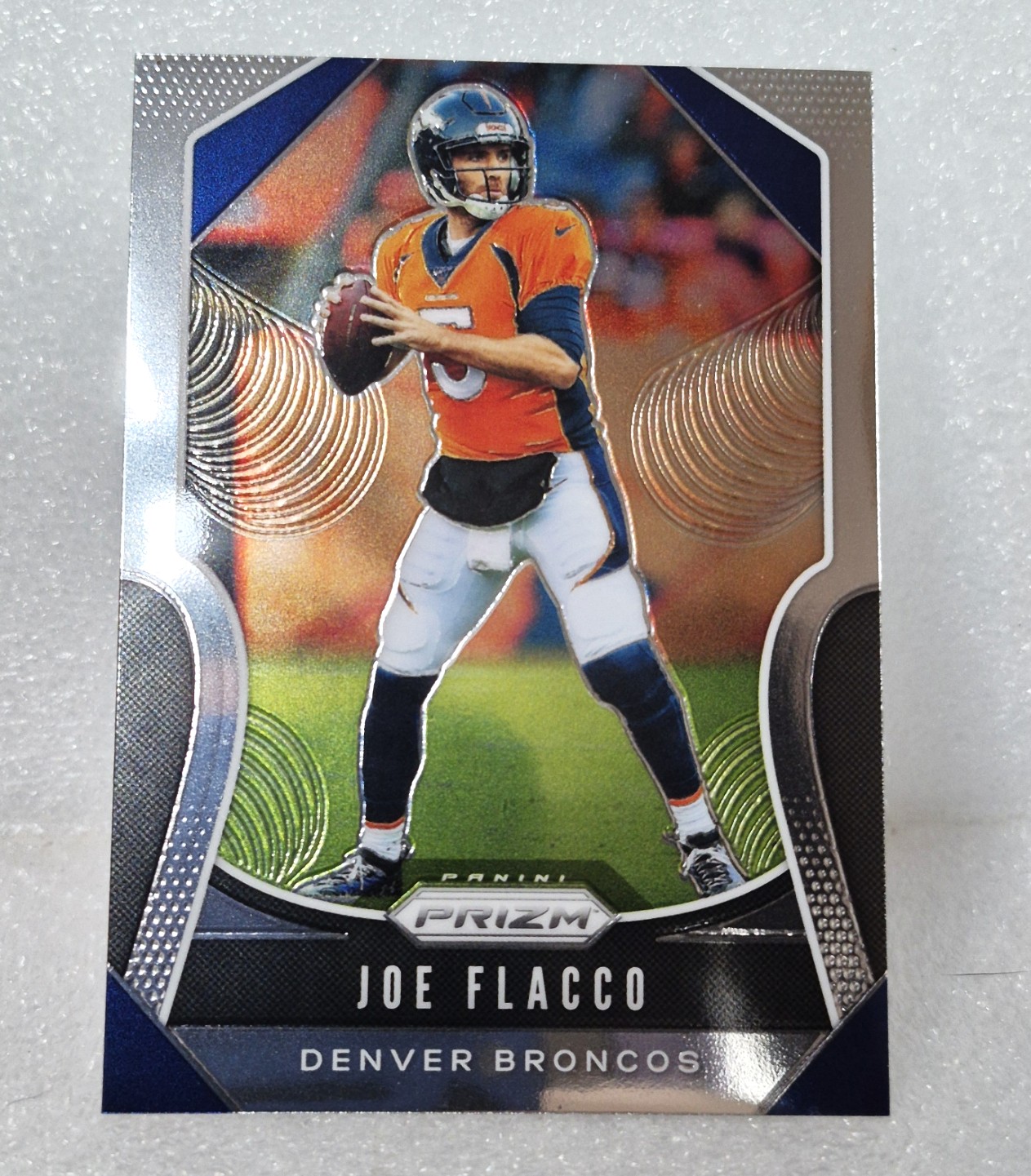 2019 Panini Prizm JOE FLACCO Silver #202 Broncos, Browns QB
